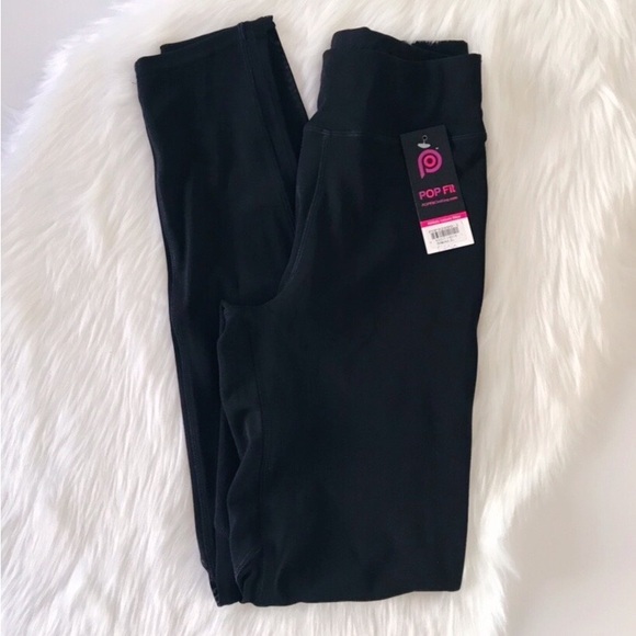 POP Fit Mesh Panel Yoga Sport Pant Legging Small - Picture 1 of 5